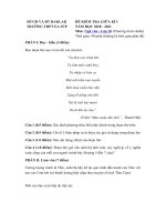 Tải Đề thi giữa học kì 1 lớp 10 môn Ngữ văn Trường THPT Ea Súp, Đắk Lắk năm 2020 - 2021 - Đề kiểm tra giữa học kì 1 lớp 10 môn Văn