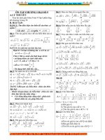 Dai so 9 de cuong on tap chuong 1 can bac hai day du 