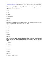 Tải Giải bài tập Hóa học 12 bài 25: Kim loại kiềm và hợp chất quan trọng của kim loại kiềm - Giải bài tập Hóa học 12