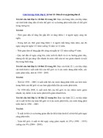 Tải Giải bài tập SGK Địa lý 10 bài 22 - Dân số và sự gia tăng dân số