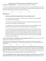 Tải Giải bài tập Tiếng Anh lớp 9 Chương trình mới Unit 10 COMMUNICATION, SKILLS 1 - Để học tốt Tiếng Anh 9 thí điểm Unit 10 Space travel