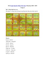 Tải Đề Thi Trạng Nguyên Tiếng Việt Lớp 5 Vòng 12 năm 2018 - 2019 - Đề thi Trạng Nguyên Tiếng Việt lớp 5 có đáp án