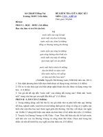 Tải Đề thi giữa học kì 1 lớp 10 môn Ngữ văn Trường THPT Trấn Biên, Đồng Nai năm 2020 - 2021 - Đề kiểm tra giữa học kì 1 lớp 10 môn Văn