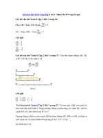 Tải Giải bài tập SGK Toán lớp 8 bài 1: Định lí Ta-lét trong tam giác - Giải bài tập SGK Toán lớp 8 bài 1