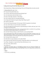 Tải Giải bài tập SGK Tiếng Anh lớp 11 Chương trình mới Unit 8: Our world heritage sites - Để học tốt Tiếng Anh 11 thí điểm Unit 8