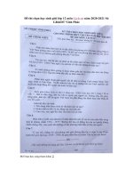 Tải Đề thi chọn học sinh giỏi lớp 12 môn Lịch sử năm 2020-2021 Sở GD&ĐT Vĩnh Phúc - Đề thi học sinh giỏi môn Lịch sử 12