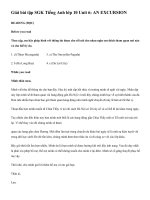 Tải Giải bài tập SGK Tiếng Anh lớp 10 Unit 6: AN EXCURSION - Để học tốt Tiếng Anh lớp 10 Unit 6