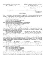 Tải Đề thi học kỳ 1 môn GDCD lớp 12 năm học 2017 - 2018, trường THPT Yên Lạc 2, Vĩnh Phúc - Đề thi học kỳ 1 môn GDCD lớp 12 có đáp án