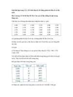 Tải Giải bài tập trang 113, 114 SGK Đại số 10: Bảng phân bố tần số và tần suất - Giải chi tiết bài tập môn Đại số lớp 10