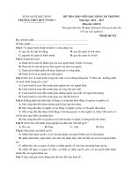 Tải Đề thi giáo viên dạy giỏi môn Giáo dục công dân cấp THPT trường THPT Quế Võ 3, Bắc Ninh năm học 2016 -  2017 - Đề thi giáo viên dạy giỏi cấp trường bậc THPT môn GDCD có đáp án