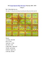 Tải Đề Thi Trạng Nguyên Tiếng Việt Lớp 5 Vòng 13 năm 2018 - 2019 - Đề thi Trạng Nguyên Tiếng Việt lớp 5 có đáp án