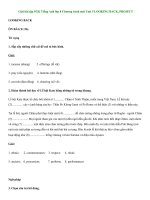 Tải Giải bài tập SGK Tiếng Anh lớp 8 Chương trình mới Unit 5 LOOKING BACK, PROJECT - Để học tốt Tiếng Anh 8 Thí điểm Unit 5 FESTIVALS IN VIETNAM