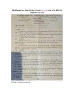 Tải Đề thi chọn học sinh giỏi lớp 12 môn Lịch sử năm 2020-2021 Sở GD&ĐT Gia Lai - Đề thi học sinh giỏi môn Lịch sử 12