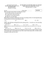 Tải Đề thi thử THPT Quốc gia năm 2017 môn Vật lý trường THPT Trần Quốc Tuấn, Quảng Ngãi - Đề thi thử THPT Quốc gia năm 2017 môn Vật lý có đáp án