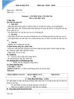 Giáo án PTNL TOÁN 9 theo công văn 5512