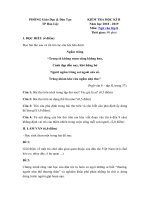 Tải Đề thi học kì 2 lớp 8 môn Ngữ văn Phòng GD&ĐT TP Bảo Lộc năm học 2018 - 2019 - Đề thi Văn lớp 8 học kì 2 năm 2019