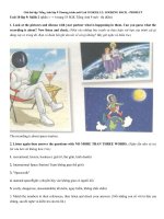 Tải Giải bài tập Tiếng Anh lớp 9 Chương trình mới Unit 10 SKILLS 2, LOOKING BACK - PROJECT - Để học tốt Tiếng Anh 9 thí điểm Unit 10 Space travel