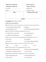 Tải Đề kiểm tra học kì 2 môn Địa lý lớp 9 năm 2015 trường THCS Thanh Văn, Hà Nội - Đề thi học kì 2 môn Địa lớp 9 có đáp án