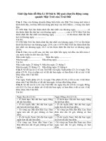 Tải Tập bản đồ Địa lý lớp 10 bài 6: Hệ quả chuyển động xung quanh Mặt Trời của Trái Đất - Giải Tập bản đồ Địa lý lớp 10