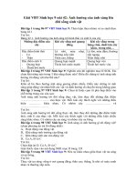 Tải Giải bài tập VBT Sinh học lớp 9 bài 42: Ảnh hưởng của ánh sáng lên đời sống sinh vật - Giải bài tập môn Sinh học lớp 9