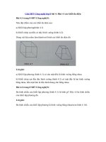 Tải Giải SBT Công nghệ lớp 8 bài 4: Bản vẽ các khối đa diện - Giải Sách bài tập Công nghệ 8 bài 4