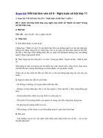 Tải Soạn bài Viết bài làm văn số 6 - Nghị luận xã hội lớp 11 - Soạn bài lớp 11 học kì 2