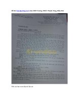 Tải Đề thi Văn lớp 8 học kì 2 năm 2020 Trường THCS Thanh Tùng, Đầm Dơi - Đề thi học kì 2 lớp 8 môn Văn