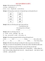 BÀI tập CHÍNH tả lớp 2 