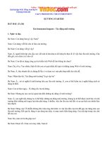 Tải Giải bài tập SGK Tiếng Anh lớp 10 Chương trình mới Unit 9: PRESERVING THE ENVIRONMENT - Để học tốt Tiếng Anh 10 thí điểm Unit 9