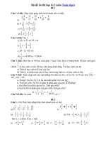 Tải Bộ 20 đề ôn thi học kì 2 môn Toán lớp 6 năm 2018 - 2019 - Đề kiểm tra học kì 2 môn Toán lớp 6