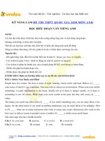 Tải Chuyên đề đọc hiểu cho kì thi THPT Quốc gia môn tiếng Anh - Tài liệu ôn tập tiếng Anh lớp 12