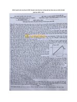 Tải Đề thi tuyển sinh vào lớp 10 THPT Chuyên môn Hóa học trường Đại học khoa học tự nhiên Hà Nội năm học 2018 - 2019 - Đề thi vào lớp 10 THPT Chuyên môn Hóa