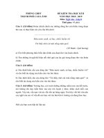 Tải Đề thi học kì 2 lớp 8 môn Ngữ văn Phòng GD&ĐT TP Cao Lãnh năm học 2018 - 2019 - Đề thi Văn lớp 8 học kì 2 năm 2019