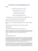 Tải Đề đọc hiểu Ngữ văn ôn thi THPT Quốc Gia số 100 - Giải bài tập Đọc hiểu Ngữ văn 10, 11, 12