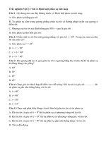 Tải Trắc nghiệm Vật lý 7 bài 4 - Định luật phản xạ ánh sáng