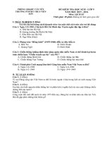 Tải Đề thi học kì 2 môn Lịch sử lớp 9 trường PTDTBT THCS Viễn Sơn, Văn Yên năm 2015 - 2016 - Đề kiểm tra học kì II môn Lịch sử lớp 9 có đáp án