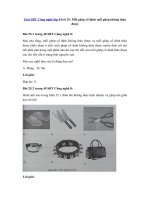 Tải Giải SBT Công nghệ lớp 8 bài 25: Mối ghép cố định mối ghép không tháo được - Giải Sách bài tập Công nghệ 8 bài 25