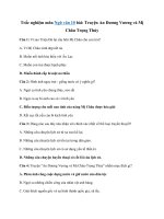 Tải Trắc nghiệm môn Ngữ văn 10 bài 4 - An Dương Vương và Mị Châu Trọng Thủy