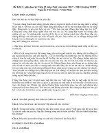 Tải Đề KSCL giữa học kì 2 lớp 12 môn Ngữ văn năm 2017 - 2018 trường THPT Nguyễn Viết Xuân - Vĩnh Phúc - Đề thi giữa học kì 2 Ngữ văn 12 có đáp án