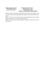 Tải Đề thi học kì 2 môn Lịch sử lớp 6 phòng GD&ĐT Cam Lộ, Quảng Trị năm 2015 - 2016 - Đề kiểm tra học kì II môn Lịch sử lớp 6 có đáp án