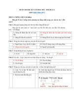 Tải Đề ôn thi học kì 2 môn Ngữ văn lớp 7 năm học 2019 - 2020 - Đề 1 - Đề kiểm tra Ngữ văn 7 học kì 2 có đáp án