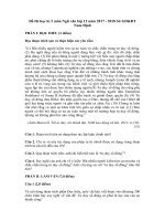 Tải Đề thi học kì 2 môn Ngữ văn lớp 12 năm 2017 - 2018 Sở GD&ĐT Nam Định - Đề thi học kì 2 môn Ngữ văn lớp 12