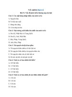 Tải Trắc nghiệm Địa 12 bài 31: Vấn đề phát triển thương mại, du lịch - Trắc nghiệm Địa lí 12 có đáp án