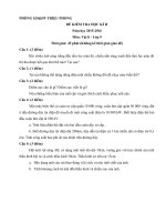 Tải Đề thi học kì 2 môn Vật lý lớp 9 phòng GD&ĐT Triệu Phong, Quảng Trị năm 2015 - 2016 - Đề kiểm tra học kì II môn Vật lý lớp 9 có đáp án