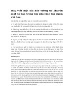 Tải Hãy viết một bài báo tường để khuyên một số bạn trong lớp phải học tập chăm chỉ hơn - Để học tốt Ngữ văn lớp 8