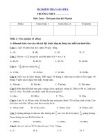 Tải Đề ôn thi vào lớp 6 môn Toán năm 2019 - 2020 - Đề 2 - Đề thi tuyển sinh vào lớp 6 môn Toán