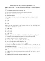 Tải Bài tập trắc nghiệm môn Giáo dục công dân lớp 12: Thực hiện pháp luật - Câu hỏi trắc nghiệm GDCD lớp 12 bài 2