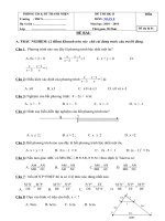 Tải Đề thi học kì 2 lớp 8 môn Toán Phòng GD&ĐT Thanh Miện năm học 2018 - 2019 (đề dự bị 01) - Đề thi Toán lớp 8 học kì 2 năm 2019 có đáp án