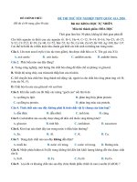 Tải Đề thi tốt nghiệp THPT Quốc gia 2020 môn Hóa - Đề thi thử THPT Quốc gia 2020 môn Hóa