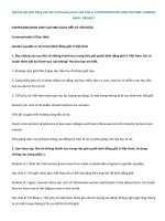 Tải Giải bài tập SGK Tiếng Anh lớp 10 Chương trình mới Unit 6: COMMUNICATION AND CULTURE, LOOKING BACK - PROJECT - Để học tốt Tiếng Anh 10 thí điểm Unit 6: GENDER EQUALITY